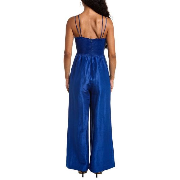 Sachin & Babi Arden Linen & Silk-Blend Jumpsuit - Picture 2 of 3